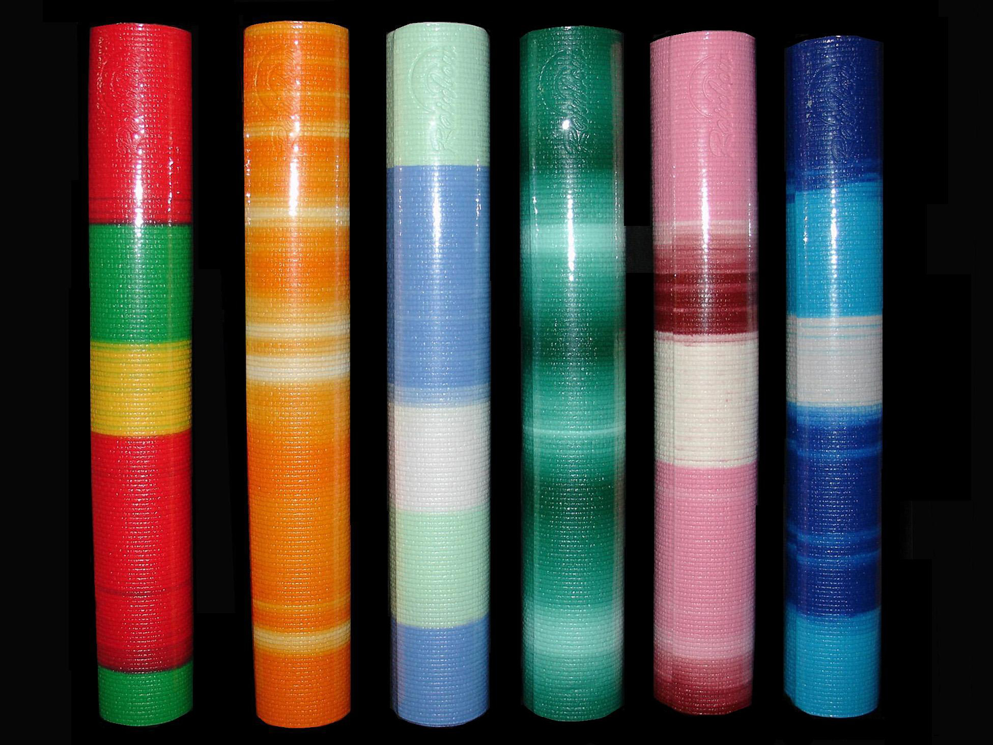 ECO FRIENDLY RAINBOW YOGA MAT